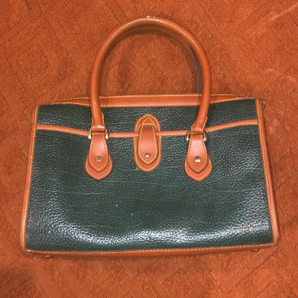 Vintage Dooney & Bourke Leather Handbag - Picture 3 of 4